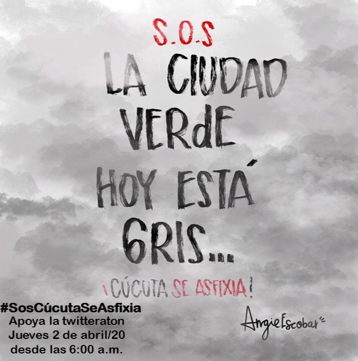mavane91's tweet photo. #SOSNorteSeAsfixia #SosCucutaSeAsfixia  la ciudad verde hoy está gris, y @IvanDuque no se pronuncia al respecto, donde está @MinAmbienteCo ???@SilvanoSerranoG @ingjairoyanez https://t.co/tCnSyCJpQ6