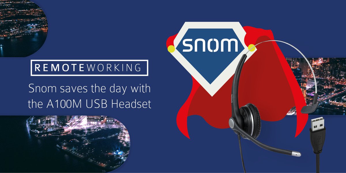 provu_uk's tweet photo. @snom to save the day! We have new stock of the A100M USB headsets available, find out more here: https://t.co/0Vn53BFLP4
#Snom #USBheadset #WFH #remoteworking https://t.co/1i28ugKwuk