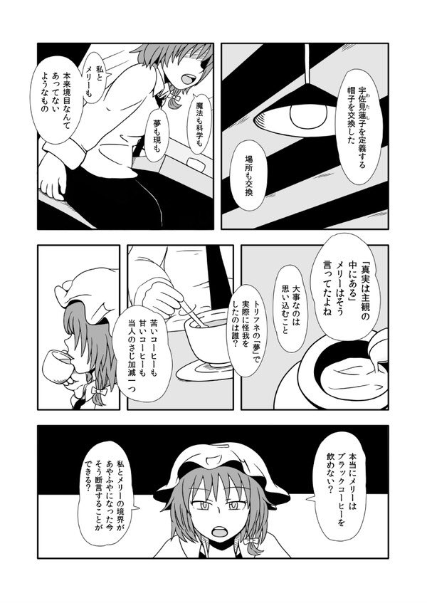 秘封4ページまんが(5/9) 