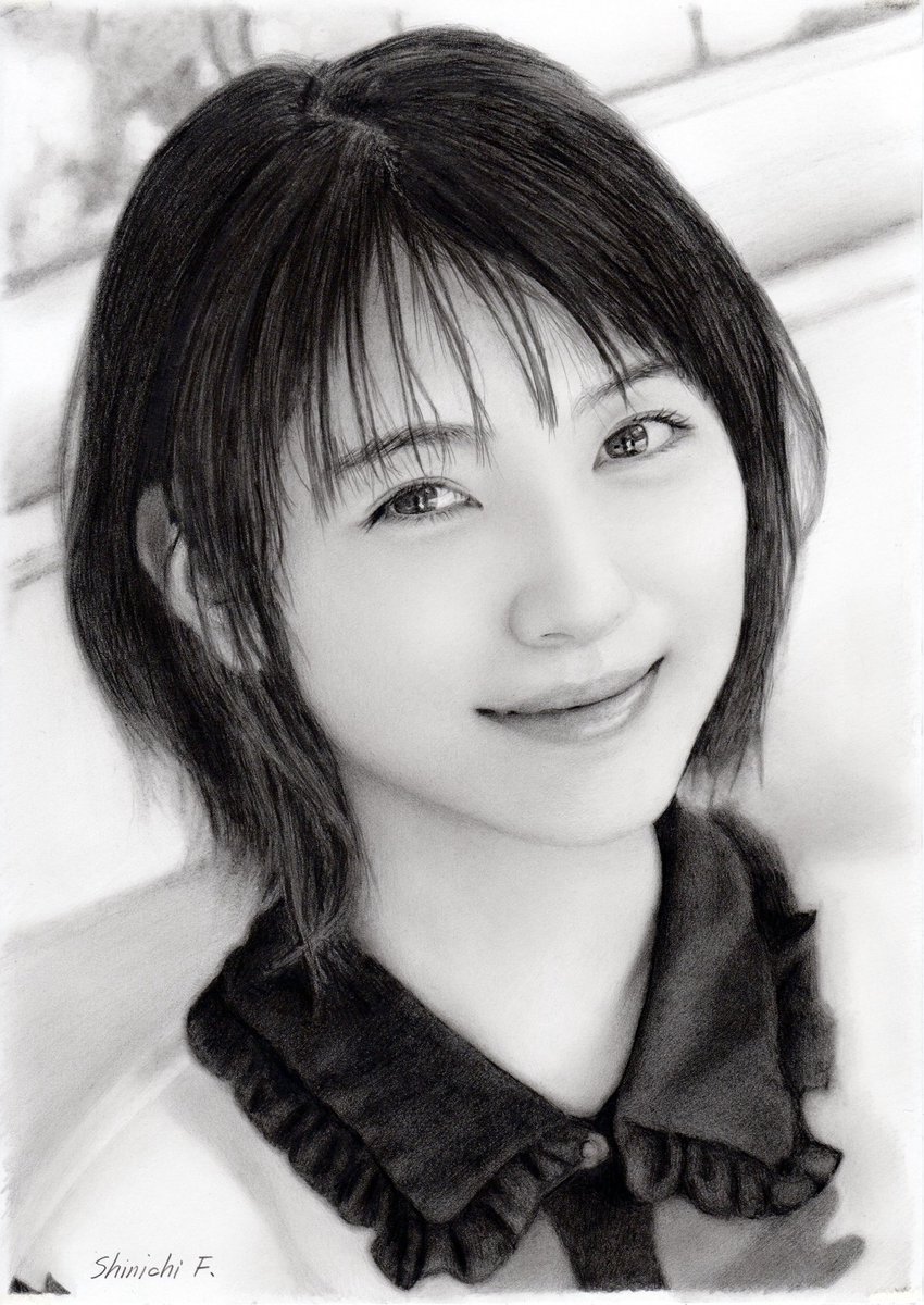 浜辺美波 鉛筆画 #浜辺美波 #鉛筆画 #Pencildrawing