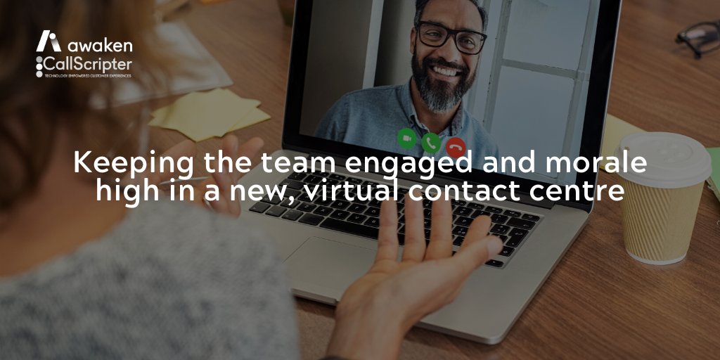 CallScripter's tweet image. The majority of contact centres have now transitioned to remote work, with the focus to keep staff engaged and morale high!
With the transition to home working, being agile as a contact centre is instrumental.
What’re you doing to keep staff engaged?
#contactcentre #scripting