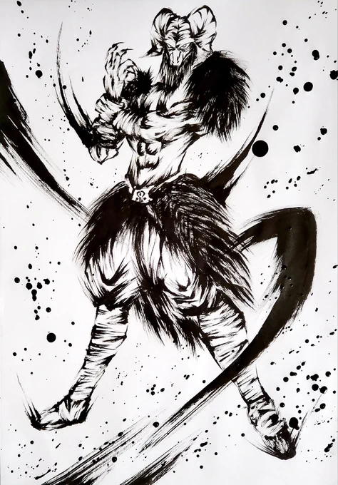 墨絵 『星喰いのモロ』

#ドラゴンボール
#DragonBall
#DragonBallSuper
#模写
#墨絵
#イラスト 