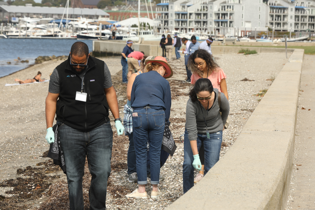 AgiosPharma's tweet photo. In honor of #CommunityServiceMonth, here is a #tbt to our beach clean up with @cleanoceanaccess in Newport, RI! https://t.co/vTTtTtsbE8