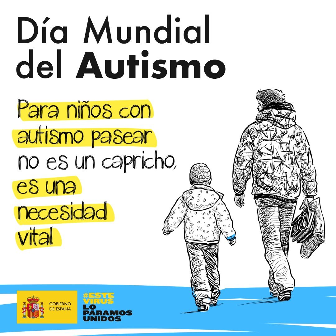 sanchezcastejon's tweet image. Estos días de aislamiento resultan especialmente duros para las personas con #TEA. Quiero enviarles todo el apoyo y agradecerles de corazón, en mi nombre y en el de toda la sociedad, su esfuerzo ejemplar en la lucha contra el #COVID19. #DíaMundialAutismo