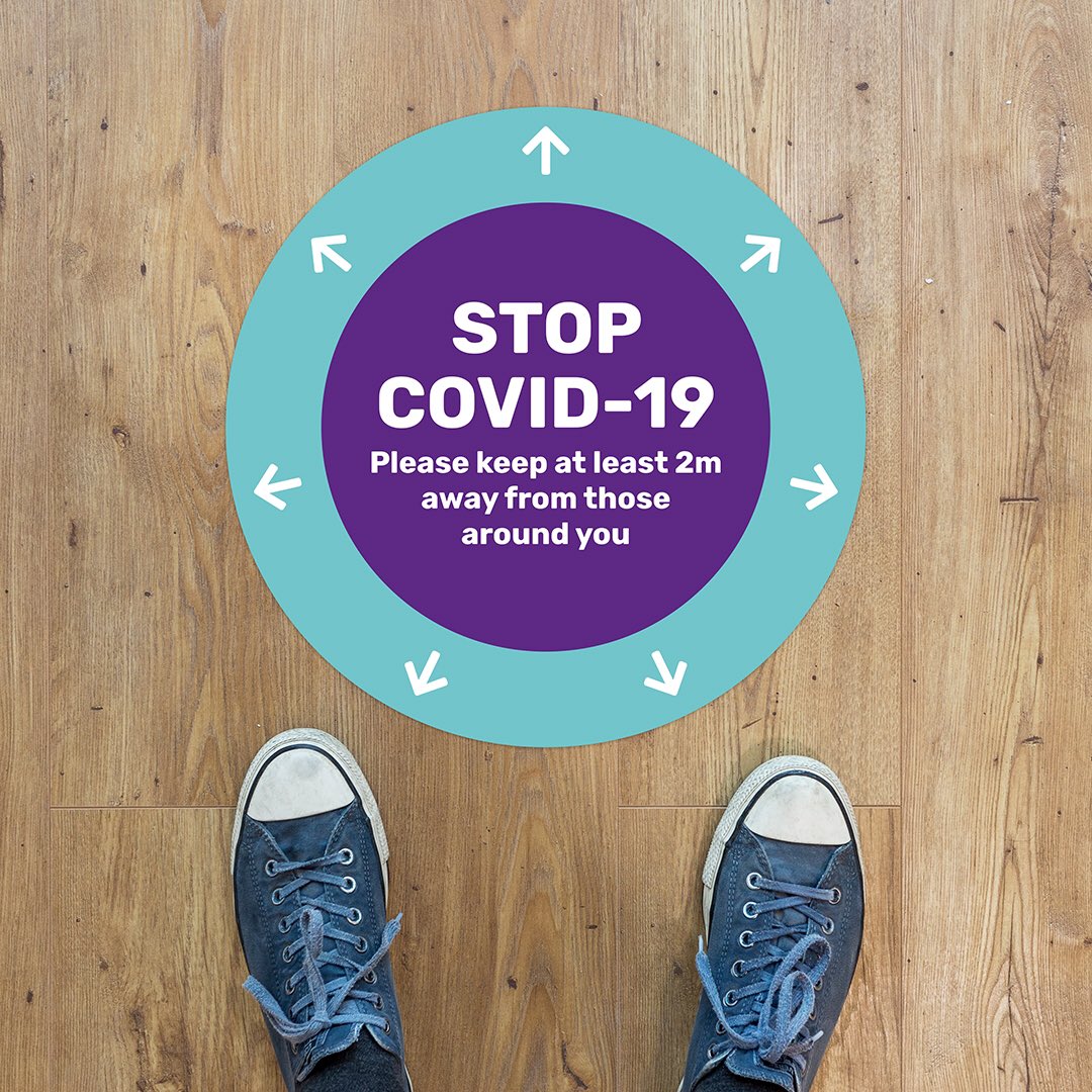DINKUMCreative's tweet photo. ⚠️Make a very clear message and impossible to ignore with removable vinyl floor stickers. 👣⚠️. Permanent are also available upon request. 📞Call us today on 01924 455999.
#print #warning #covid19 #coronavirus #nhs #retail #stickers #signs #help #ryedale #WePrintAllSorts https://t.co/HVazeevzoo