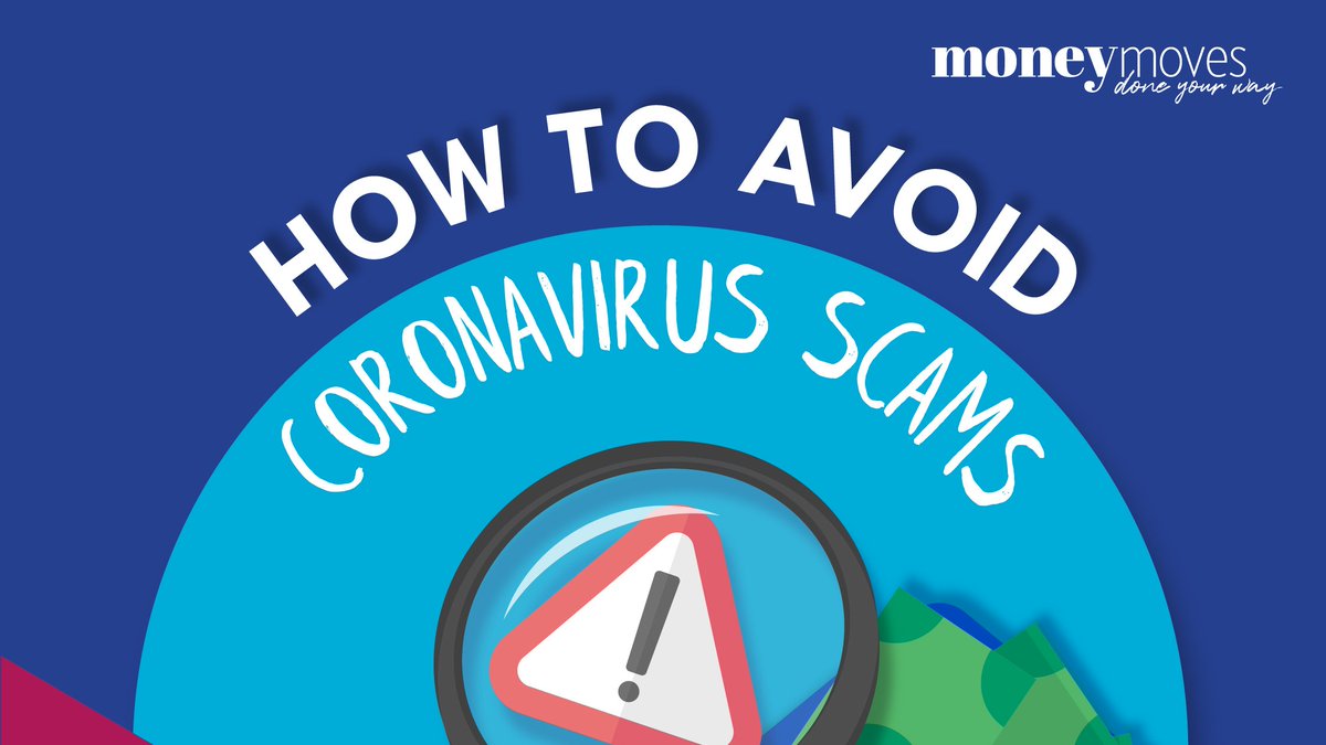 FMTrust's tweet image. Wash your hands, don’t touch your face and be on the lookout for Coronavirus scams. Here’s what you need to know and how to protect yourself: bit.ly/39z6OMH. #MoneyMovesDoneYourWay 

#FMTrust #finance #savings #bank #BankItEasy #BankingDoneYourWay #COVID19 #Coronavirus