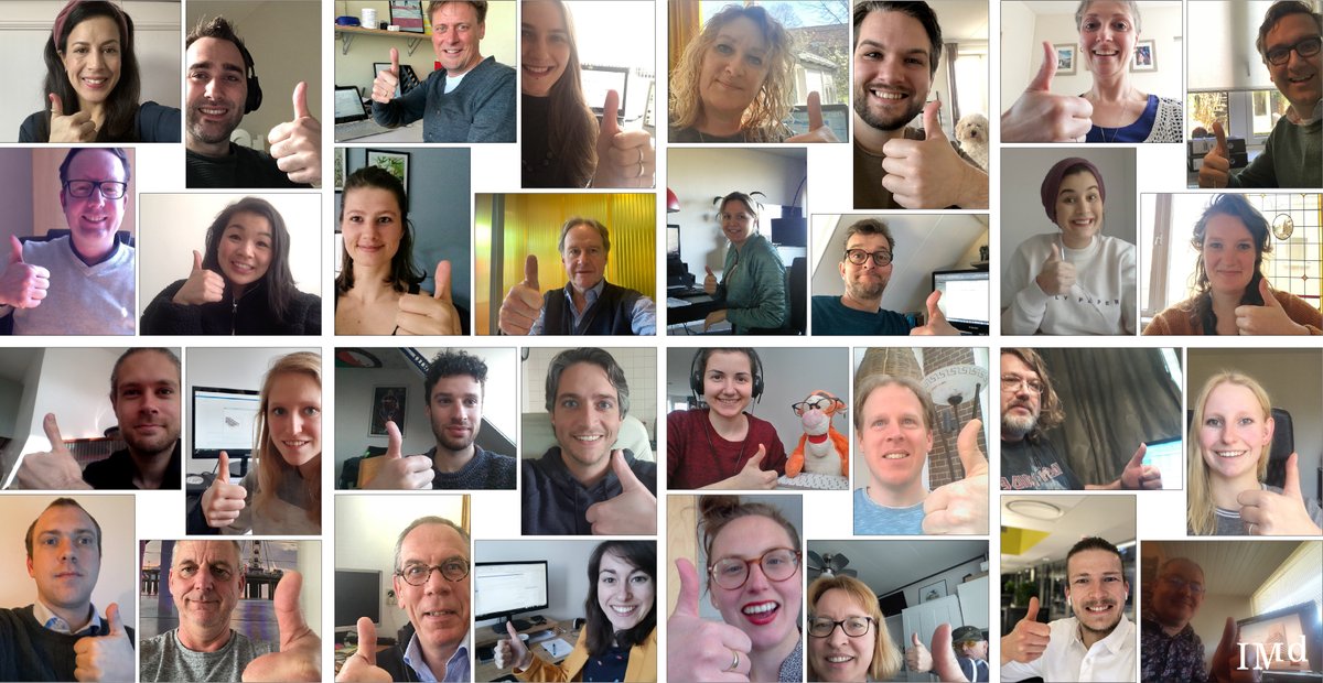 Thumbs up voor de #bouw en alle onze samenwerkingspartners die ondanks lastige tijden doorwerken. Hierbij wat positieve vibes van <a href="/IMd_ingenieurs/">IMd Ingenieurs</a>!
