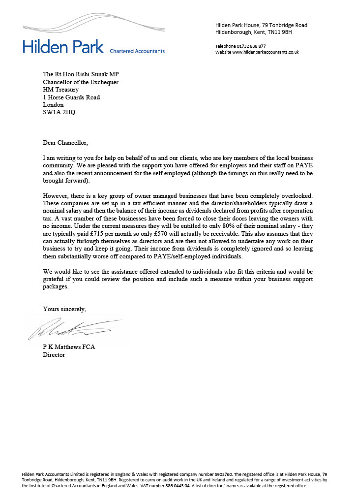 #AskRishi Please can you confirm what financial assistance the government will provide for those individuals who run a limited company and normally pay themselves a small salary and declare dividends?