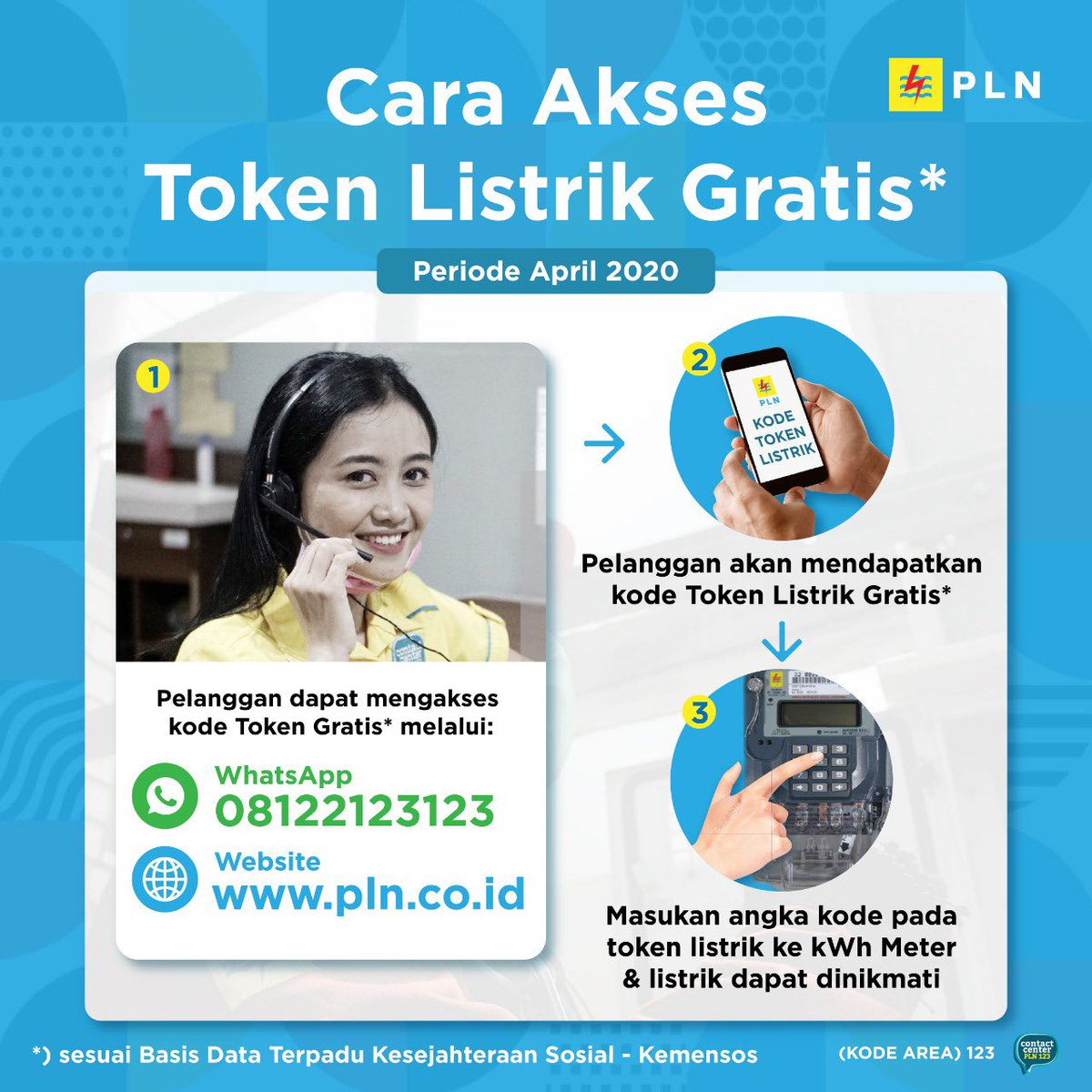 Pasti sudah menunggu informasi terkait listrik gratis bagi pelanggan dengan tarif subsidi kan? Silahkan disimak yaa 🙂 #infoPLN