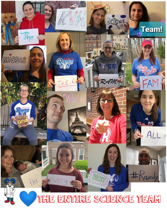 Our Science staff misses the #RamFam #Ramily <a href="/RiversideLCPS/">Riverside HS</a> <a href="/Mrs_Papaleo/">Brittany Papaleo</a> <a href="/DOCSWAN123/">Karen Swanchara</a> @drdinicolaparle <a href="/Ms_KCatalfamo/">Katelyn Catalfamo</a>