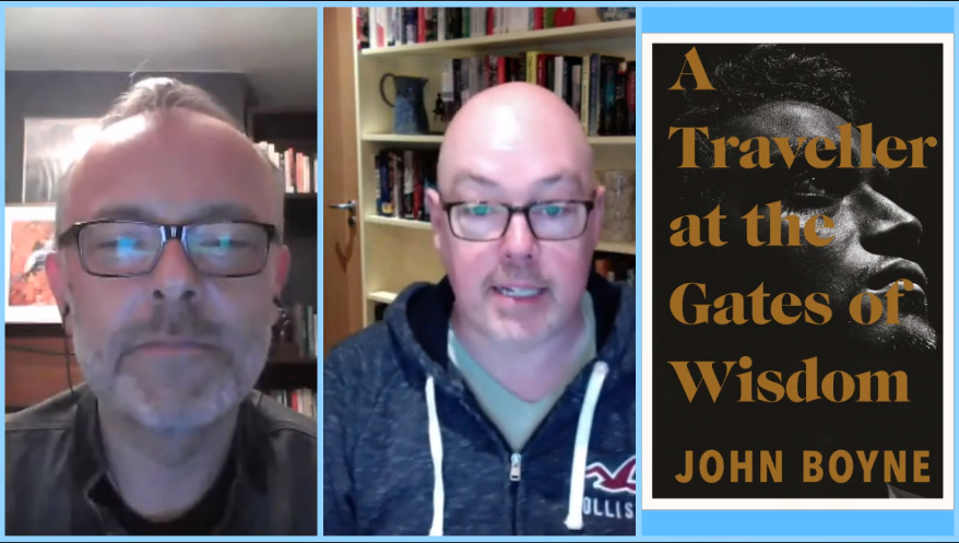 Thanks a million to  @john_boyne for coming on  #ShelfAnalysis last night (what with the day he had and all!)Our final show of week two is tonight at 8 and we're going to Belfast...Tonight, live from my sitting room at 8pm: https://www.facebook.com/groups/therickosheabookclub/