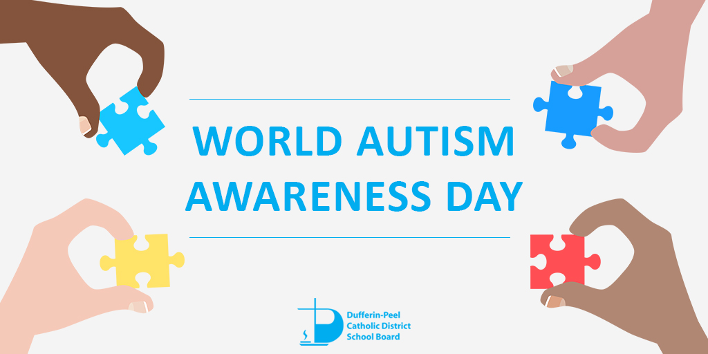 Today is #WorldAutismAwarenessDay. 

Autism Spectrum Disorder (ASD) affects an estimated 1 in 66 Canadian children and youth aged 5-17. Together, let's create a kinder, more inclusive world for people with autism.
 #AutismAwareness #AutismAcceptance