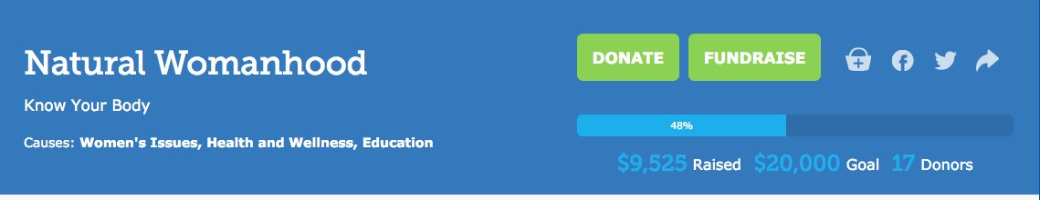 naturwomanhood's tweet image. We are 50% to our Emergency Relief Fund goal to sponsor Fertility Education for those in need in this time of #covid! Please consider donating and contact us if you are interested in a scholarship to learn a #fertilityawarenessmethod. 

bit.ly/2UA7YU0