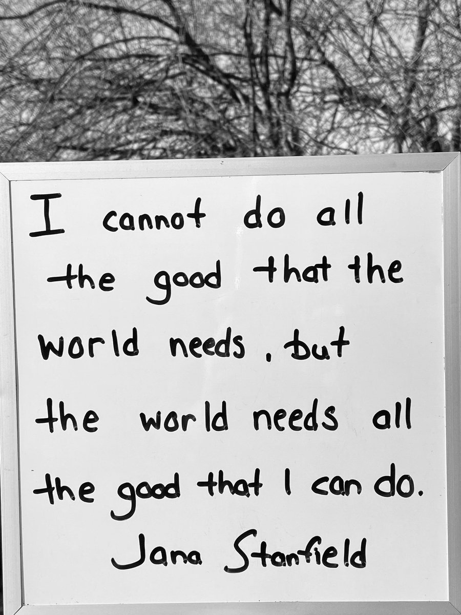 ⁦@OrchardParkPS⁩ the Quote of the Day for Thursday April 2nd. The wellness message is take five minutes to sit still and breathe. Repeat regularly. Enjoy the sun Panthers!