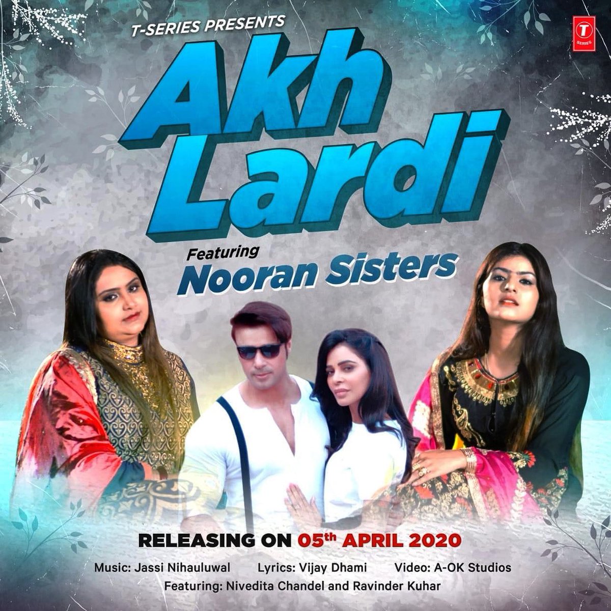 ChandelNivedita's tweet photo. My new song “AKH LARDI” coming on this 5th April 2020 with T-Series ,Nooran Sister's
#niveditachandel #niveditachandelmodel
#akhlardi #newsong #tseriesapnapunjab #comingsoon#lovesupport#punjabihits#niveditachandelsong#punjabiswag #lovesong #ANKLARDI #nooransisters #okstudio https://t.co/5kSMmmRskr