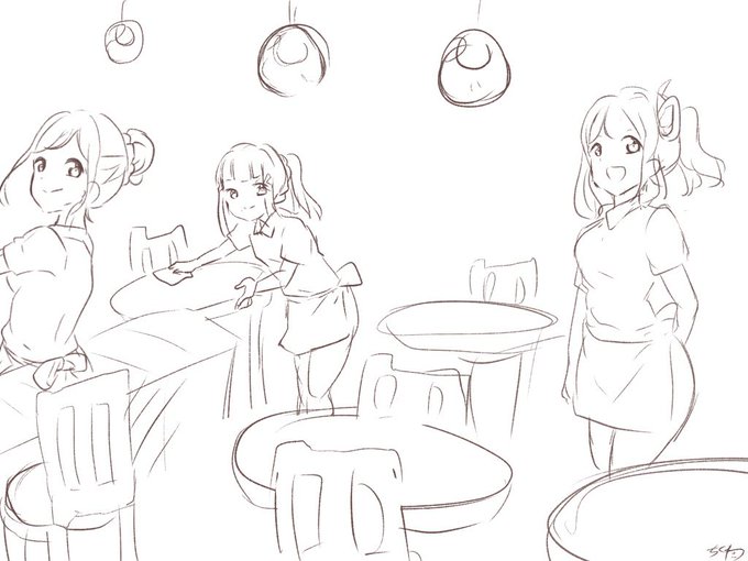 落書き3年ズカフェ
本日もお疲れ様でした? 