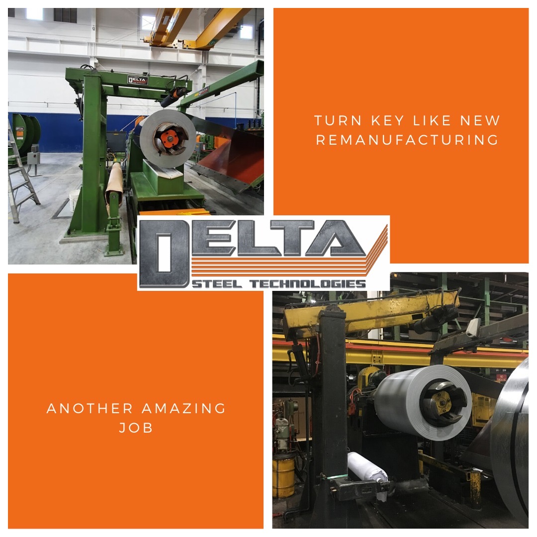 DeltaSteelTech's tweet photo. (2/2)

 We have proven success in bringing old, antiquated equipment a new life with all the features and benefits offered when buying new.

#DELTA #EquipmentRemanufacturing #Turnkey #Install #DeltaSteelTech #Refurbishment #CoilProcessingEquipment #SteelIndustry https://t.co/2JfptL9RbI