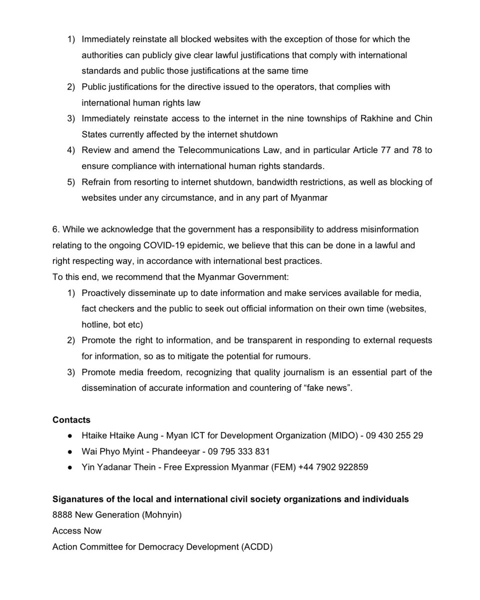 Myanmar Digital Rights Forum tweet media
