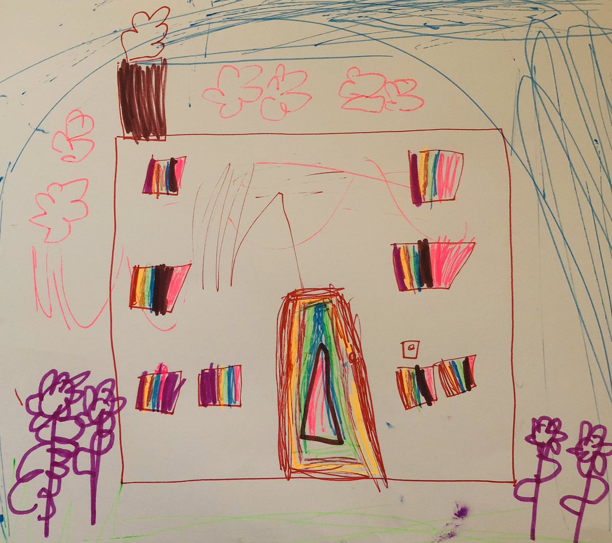 KMS1805's tweet photo. Jessica’s picture for the new @NightingaleLDN #rainbowsfornightingale https://t.co/vNCONutKvF