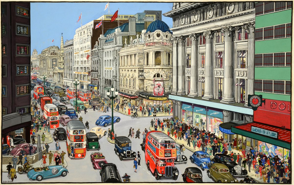 Sara: INF3/1738 West End London street scene. I love this Grace Golden image. It’s so colourful and vibrant and the perfect antidote to our times - Everyone is out and absolutely no-one is social-distancing!