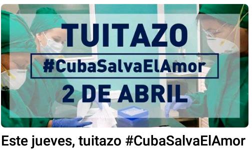 #BuenJueves Twitteros de #Cuba 🇨🇺 a partir de las 9am #CubaSalvaElAmor 
👍👍👍ya somos tendencia
@BrayanAcosta94 @GuerreroCuba @AlejandroKeylor @MariaSi63397848 @MarlonRl42 @dacosta_jani @CarlosDCuba84 @joaquinsglez @razonesdecuba @Vilma_Meche @JuanPabl29 @TamaraGuerraCu