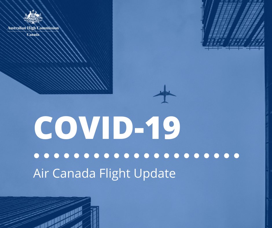 AusHCCanada's tweet image. THERE ARE ONLY 3 DIRECT FLIGHTS LEFT FROM 🇨🇦 TO 🇦🇺. If you wish to leave, please book now. There is a direct flight TONIGHT from 🇨🇦 to 🇦🇺: YVR-&amp;gt;SYD. The last direct ✈️is 4 April, after this there will be no direct flights until at least June possibly later AirCanada.com