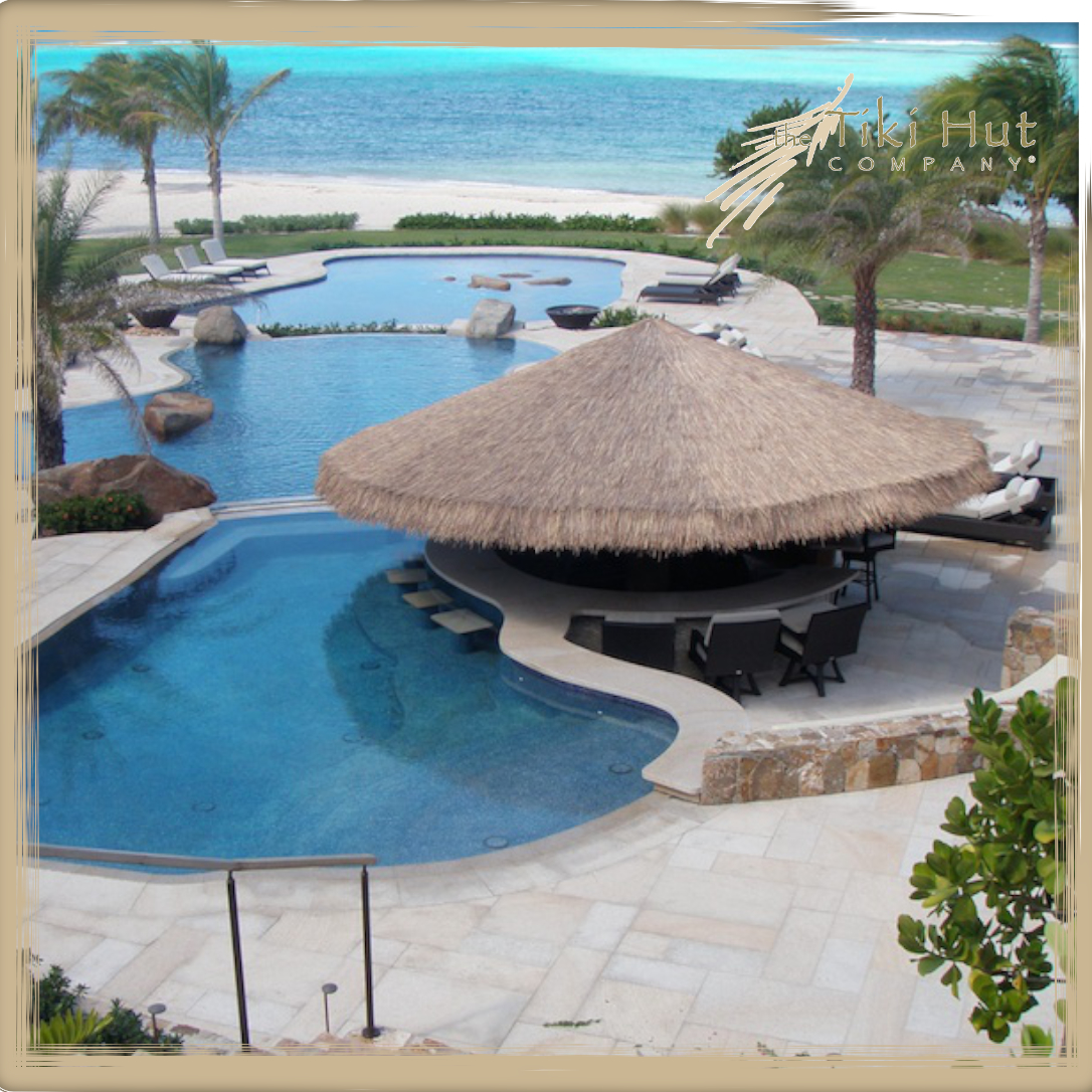We are used to creating amazing gathering spots, but we'd rather be isolated here right now than at home. Tag your "less than ten" group you'd be here with😍

 #thetikihutcompany #thetikihutco #TTHC #tiki #tikihut #hut #thatch #thatch #synthetic #syntheticthatch