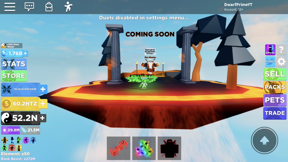 Scriptbloxian On Twitter Dark Element New Update Just Released For Ninja Legends Use In Game Code Silentshadows1000 For A Chi Boost I Bet Nobody Can Find The New Secret Crystal Thanks For Playing Https T Co 5fyacl7xjt - codes for roblox ninja legends 2019