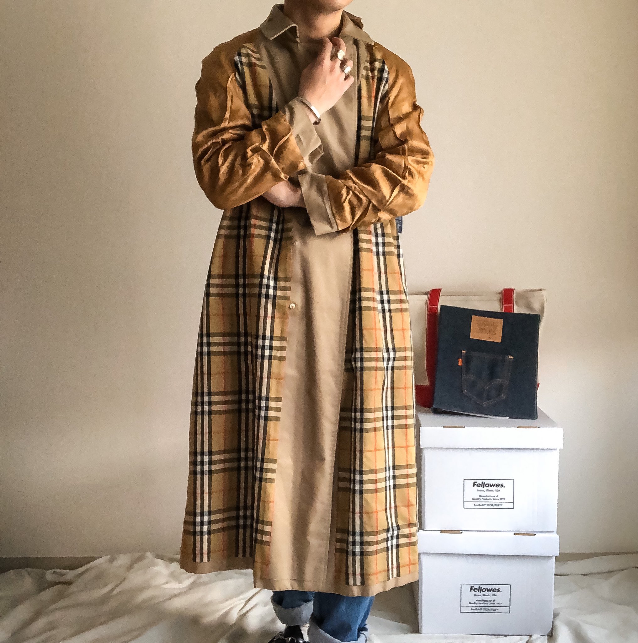 激レアな⏭⏭⏭ヴィンテージ　バーバリートレンチコート 1980s Vintage Burberrys Trench Coat ENGLAND Trench21 英国製