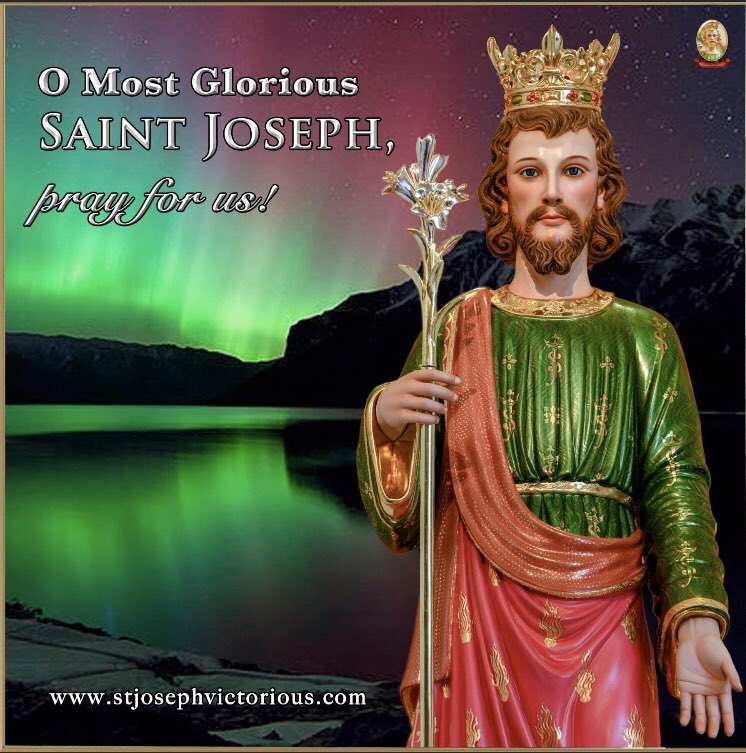 SaintVictorious's tweet photo. #stjoseph #stjosephvictorious #prayforus #patronsaint #catholic #COVID19Pandemic https://t.co/IalD2FQQlq
