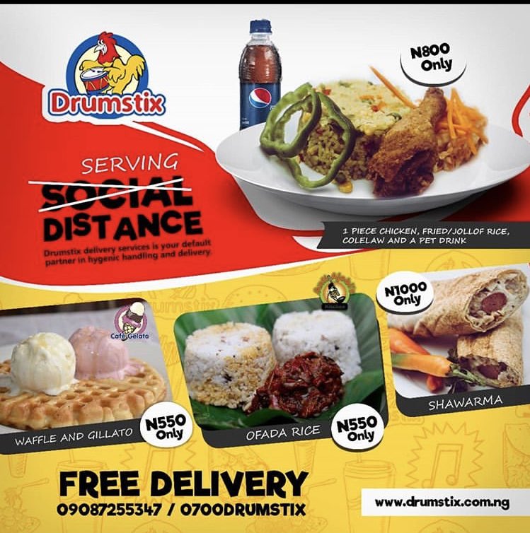 Teebabsy's tweet photo. 13. Cilantro Abuja 

14. @DrumstixNigeria 

15. @maubbys 

16. @healthyeatsnco 

#AbujaTwitterCommunity #Lockdown #StayHomeStaySafe https://t.co/vY1ZptCKCg