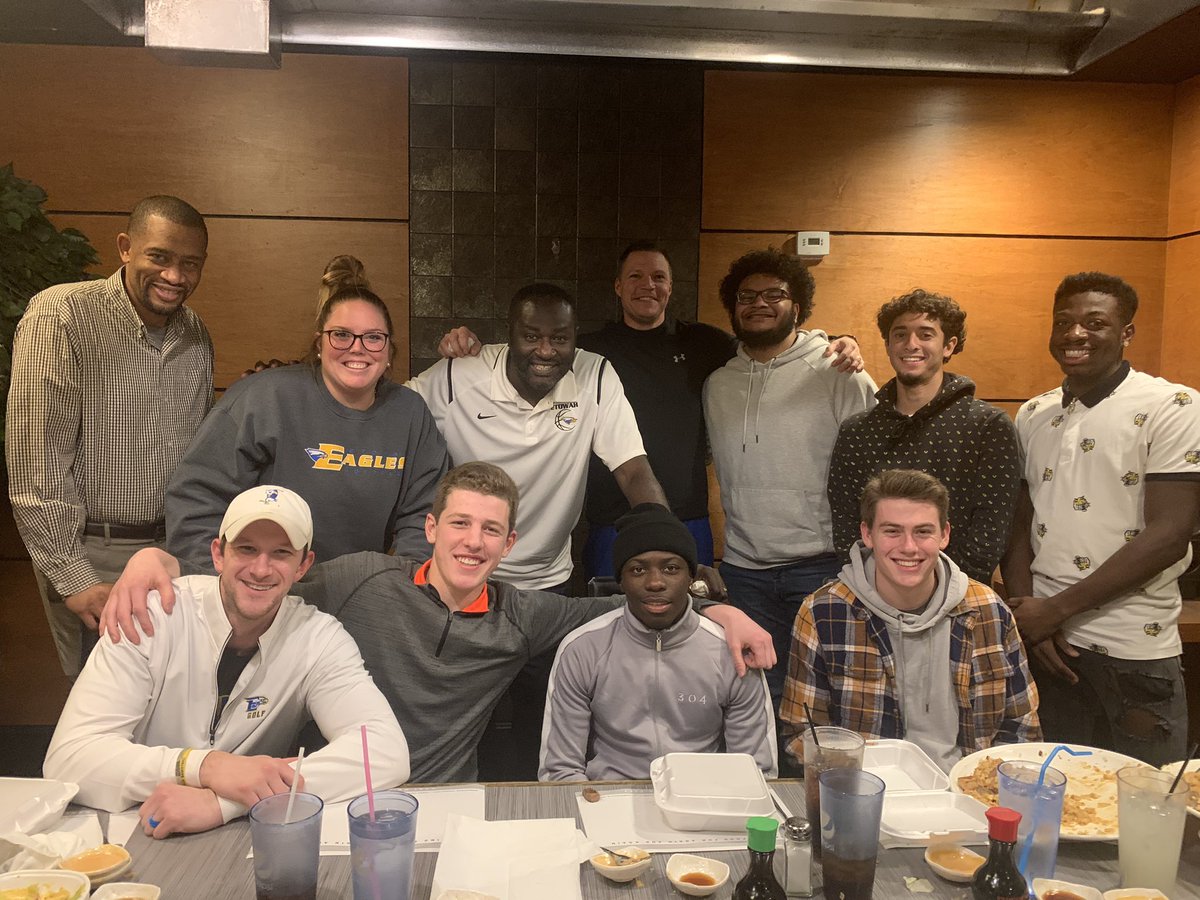 coachjdasinger's tweet photo. Man....

2020 your story is not over. 

As soon as this thing is over we will have a huge celebration. 

It hurts my heart for all of our seniors but especially for these 6 very special young men!!

#familyon3 https://t.co/144y5070lN