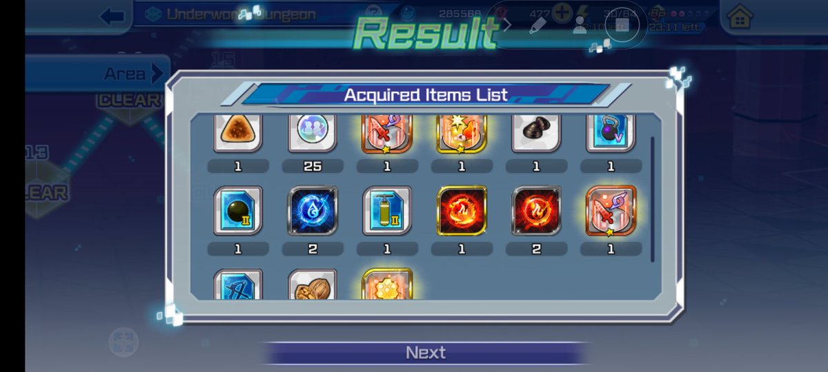 wolfsouls_yt's tweet photo. Just completed the Underworld Dungeon. And the rewards were very underwhelming for the time it takes to complete it. Video coming stay tuned!! #digimon #digimonrearise https://t.co/glwoIV1fhk