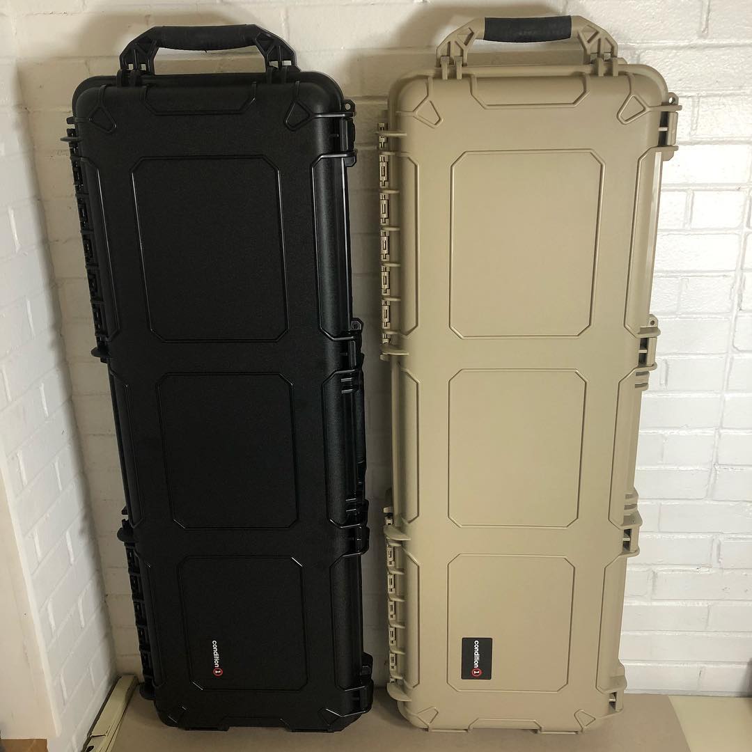 Condition1Cases's tweet photo. 44" of Tan, or 44" of Black?

Make your choice on https://t.co/6WERbW4fh5 today!

Condition 1
Now you're ready

#organize #storage #container #case #briefcase #trunk #colors #black #tan #longcase #riflecase #tube #rodcase #condition1cases https://t.co/IpMgXXVeZD
