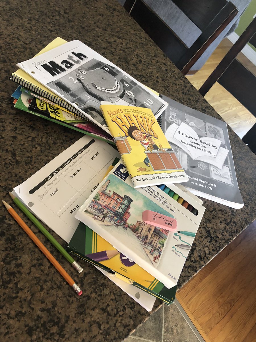 Teaching at home sure has been different, but kids are so resilient ! #FalconPride <a href="/orrzie/">Andy Orr</a>