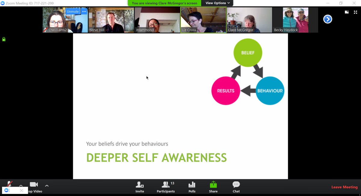 Fab session with <a href="/TheConnectives/">The Connectives</a>  and half of the Communities Team @sovereignha  today 'Zooming' into a world of coaching and deeper questioning #positivedisruption #coaching