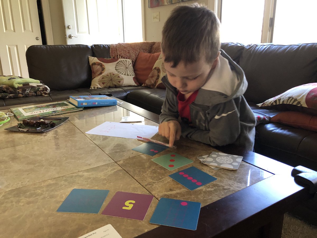 TMSMcCourtie's tweet photo. Math is super fun and playful today! Practicing sums with the #math4love game Tiny Polka Dot & #hexaflexagons...canβt wait to see if my students stepped up to the challenge! https://t.co/xJQtRz3A12