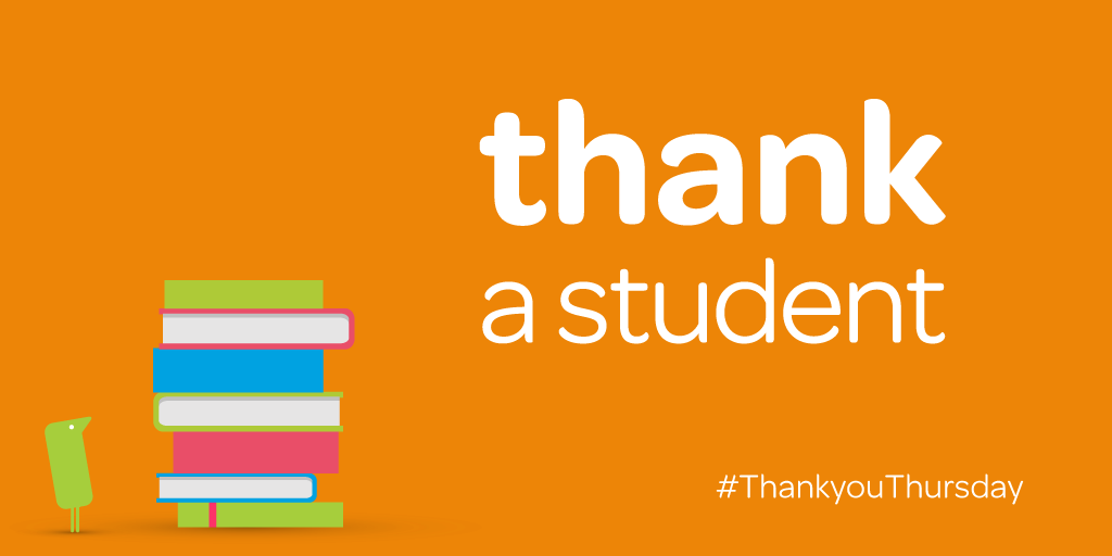 TH_KimberlyN's tweet photo. In honor of #ThankyouThursday, we'd like to thank all the #students that are staying positive and continuing to engage in meaningful learning during this unprecedented time. Do you have a student you'd like to thank? We'd love to hear it! #ThankaStudent #RemoteLearning https://t.co/5zXpJa6MGH
