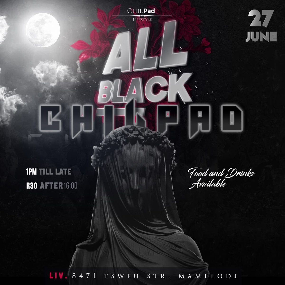 Concept  : Chilpad All BlackDate  : 27 June 2018Designer  :  @3TWO1_nje  #BestOfChilpadArtWork