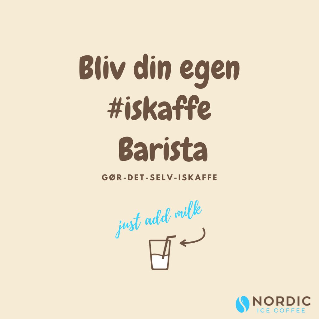 Sådan laver du en nem og lækker iced coffee:
1. Fyld 5-6 isterninger i et glas (300ml)
2. Tilføj 4 dele mælk (160ml)
3. Bland med 1 del Copacabana (40ml)
4. Nyd din hjemmelavet iskaffe

soo.nr/tY3Z

#iskaffe #icecoffee #nordicicecoffee #dalgona #ourcopacabana