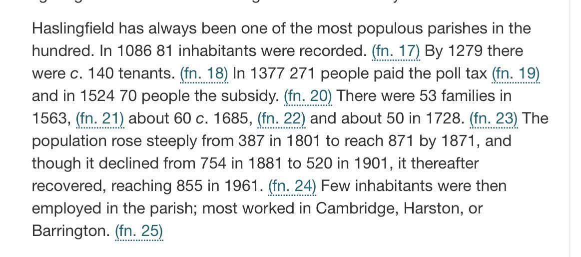 13. ... in exactly the same period that the number of holdings almost doubled - from 81 in 1086 to about 140 in 1279.  https://www.british-history.ac.uk/vch/cambs/vol5/pp227-240