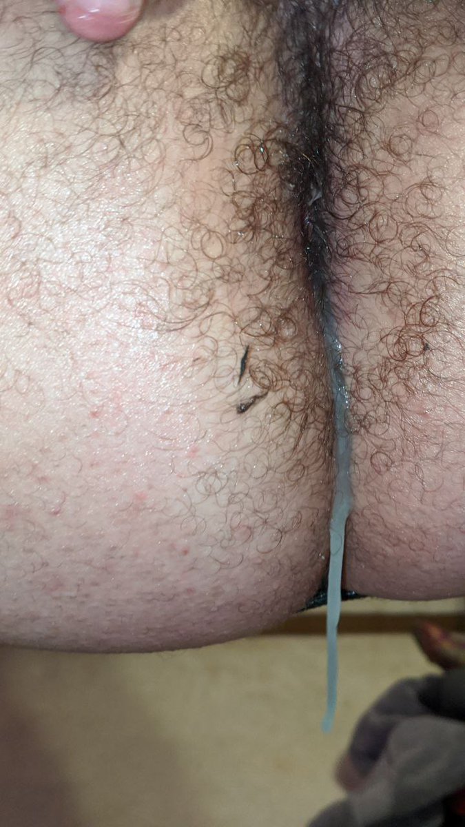 BigBadBulf's tweet photo. Why was @PupBlunt acting shocked in that last video? Well that's because he saw a little bit of leaking...OK maybe a lot of leaking :P

So this was the aftermath of letting @ranger_ad breed me. He left me perfectly lubed up for the next top in line. Sloppy seconds, anyone? https://t.co/OoCZQnpZQP