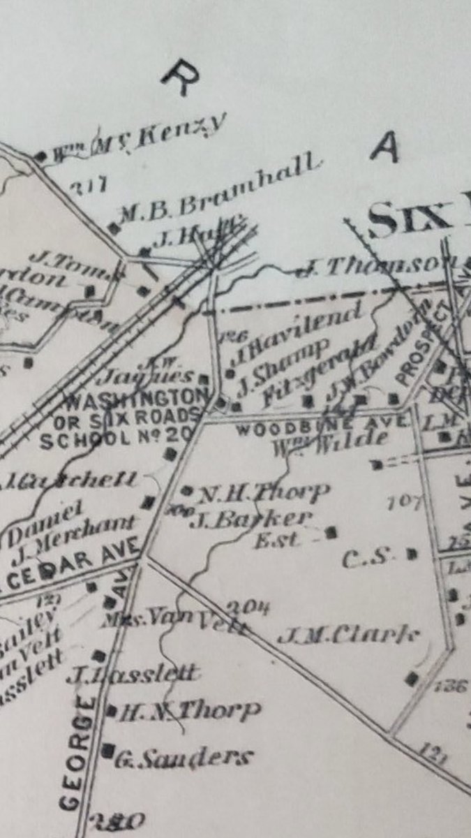 avenelmiddle's tweet photo. Thank you to @CHSHS1967 for posting this amazing map from circa 1875. It appears the land where AMS sits was once the property of the Wilde Family.
#AMSDistanceLearning
#WeGotThis
#avenelstrong https://t.co/95KpPwX6GP