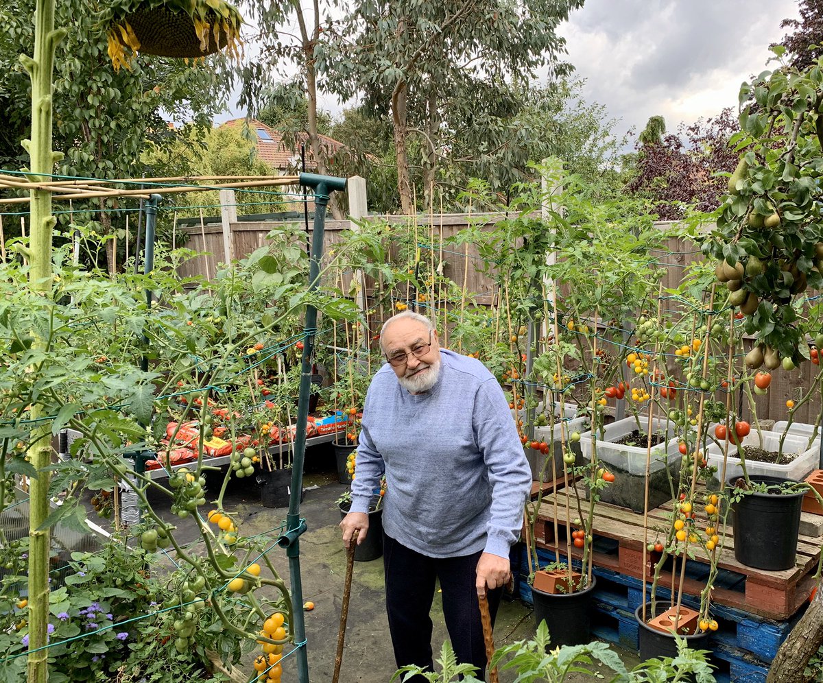 George, my father in law & gardener in crime lost his long battle with cancer & short battle with COVID-19. grateful we were with him to end & he knew he was loved by all his children, grandchildren & great grand children 