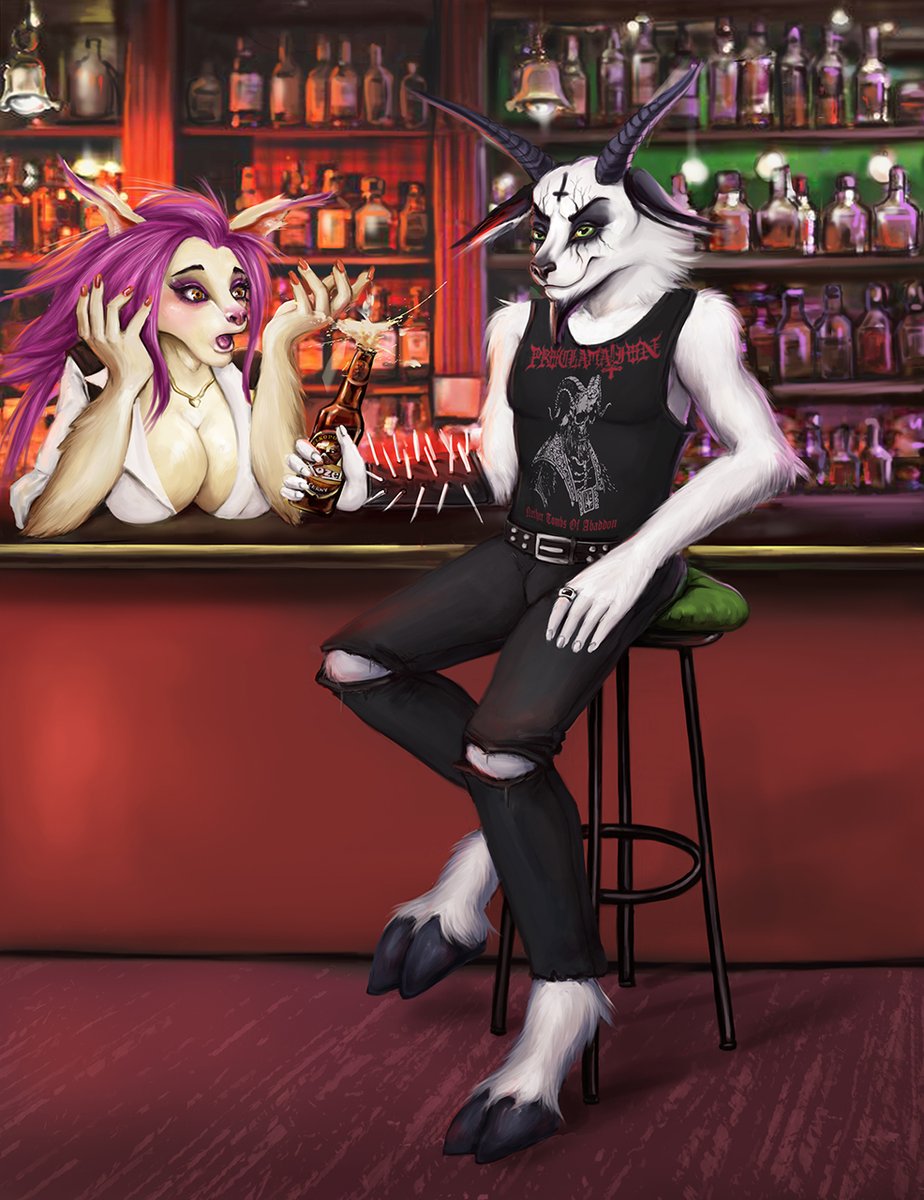AnneNoir2's tweet photo. while we are at home, someone is having fun in the bar
#StayHome #StayAtHomeAndStaySafe #beer #furryartist https://t.co/BQjv8LcGem