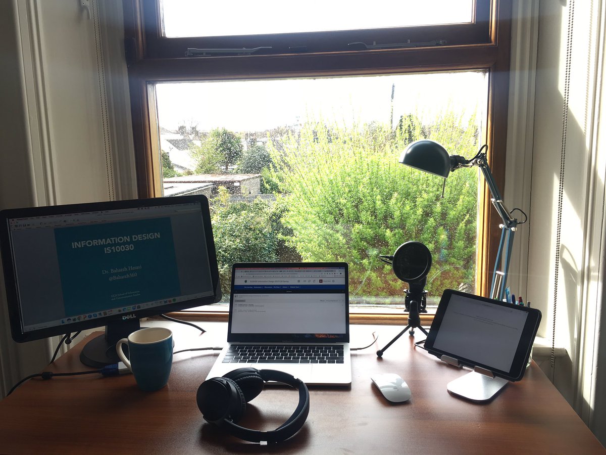 Bahareh360's tweet photo. Setting up for my first live class of 200+ students.
#InfoDesignUCD
@ucddublin @ucddublin https://t.co/s8watsImkB