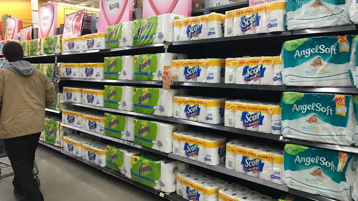 #ThrowbackThursday

Remember when the TP aisles were full? 🧻 

It's getting crazy out there. Keep social distancing. Be safe Twitter friends!