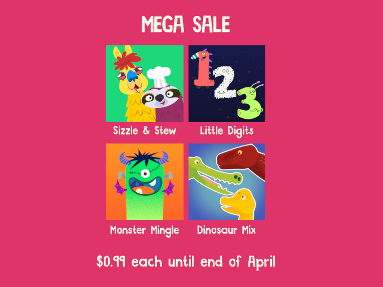 From now until the end of April I've put all of my paid apps and games on sale for $0.99 each, to help during these difficult times. I would love to make them free forever, but I need to bring some money in to look after my family too. Enjoy and share! cowlyowl.com/games/