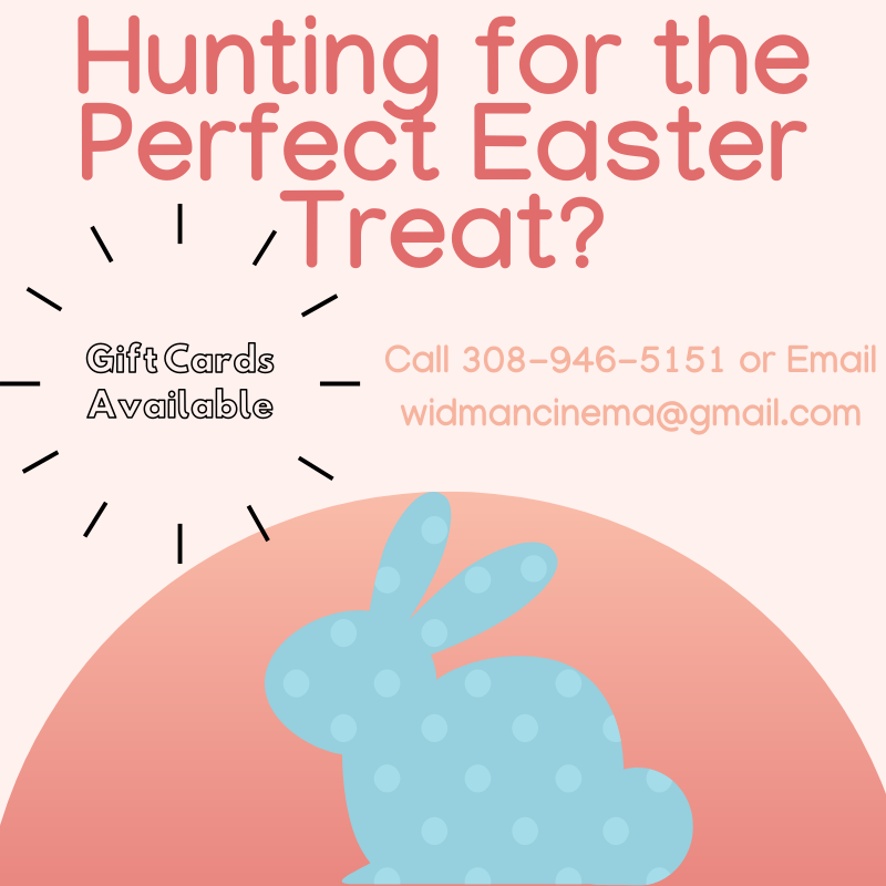 WidmanCinema's tweet photo. Easter is quickly approaching! https://t.co/GYGQ9x2vKO