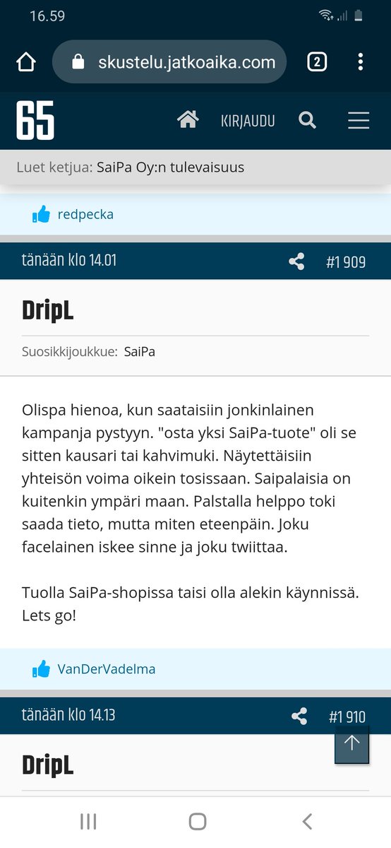 KristenHirvonen's tweet photo. Tällainen haaste laitettu jatkoajassa pystyyn. Kaikki @Liiga_SaiPa kannattajat eiköhän lähdetä tähän mukaan #Liiga #SaiPa https://t.co/uqCIMVipgX